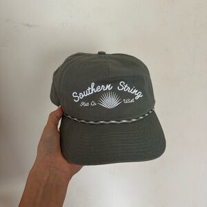 Southern String Olive Green Hat